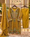 Bilqis B 287 A To D Nc Chiffon Embroidery Readymade Pakistani Suits 